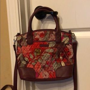 Vera Bradley Day Off Satchel. Bohemian Blooms.